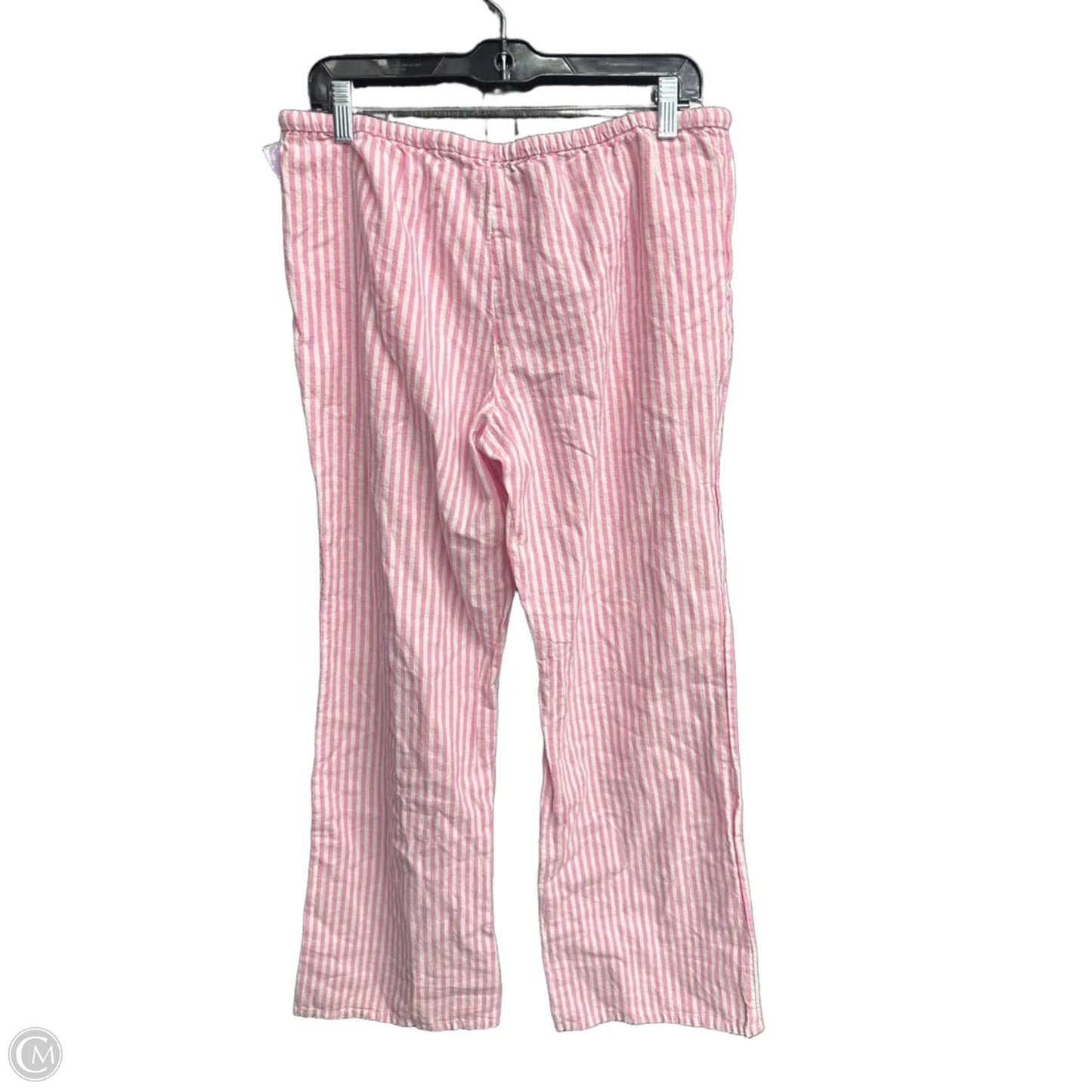 Pants Linen By Divided In Pink & White, Size: 8