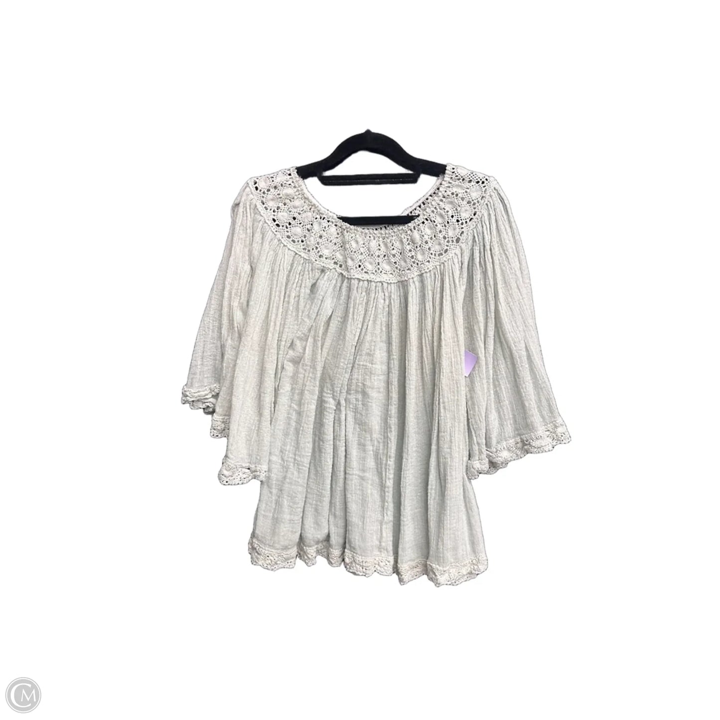 Top Short Sleeve By Clothes Mentor In Green, Size: S