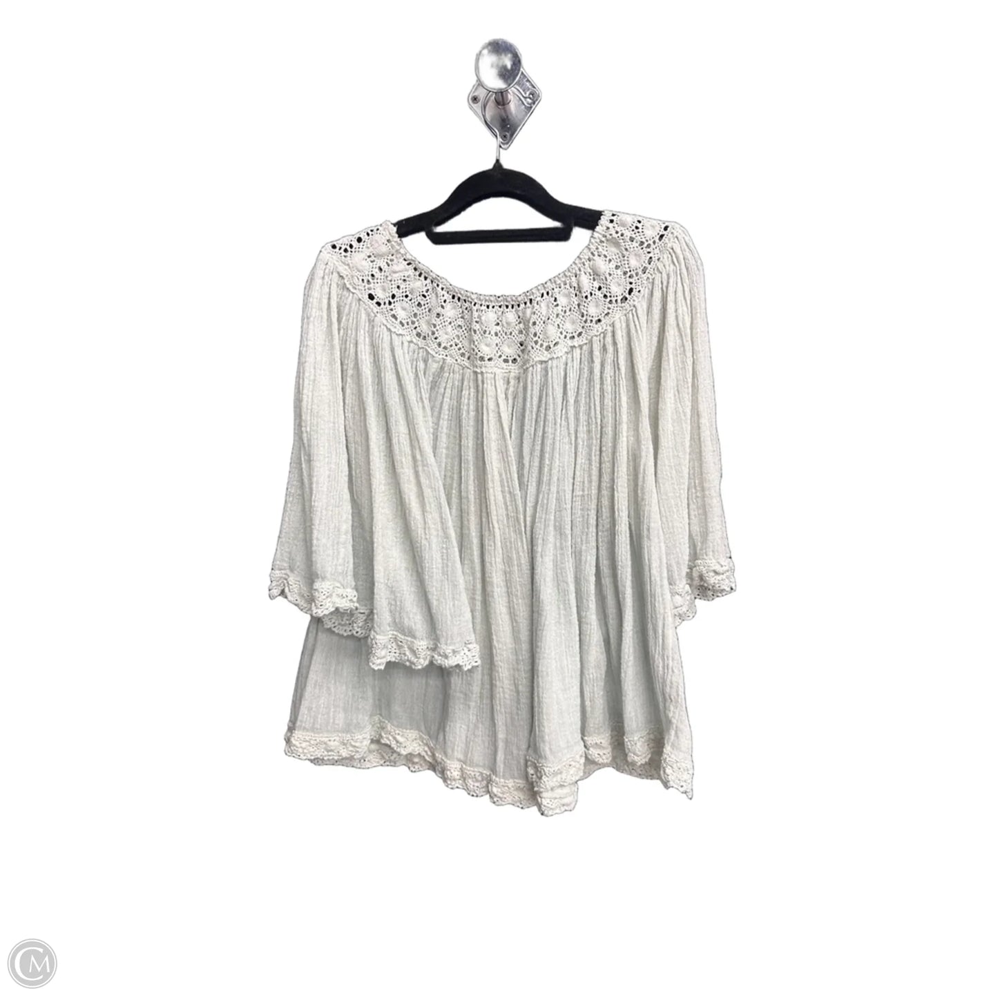Top Short Sleeve By Clothes Mentor In Green, Size: S