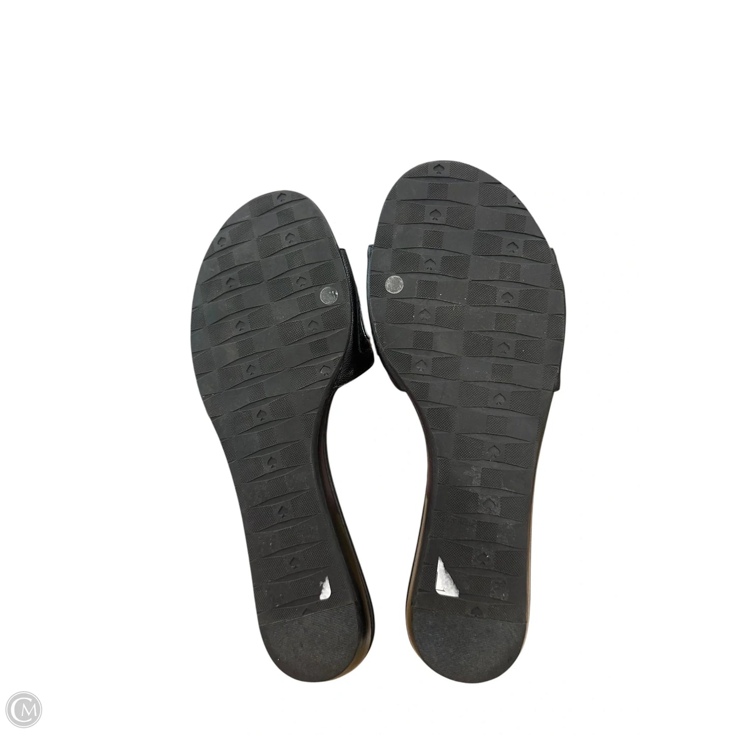 Sandals Designer By Kate Spade In Black, Size: 6.5