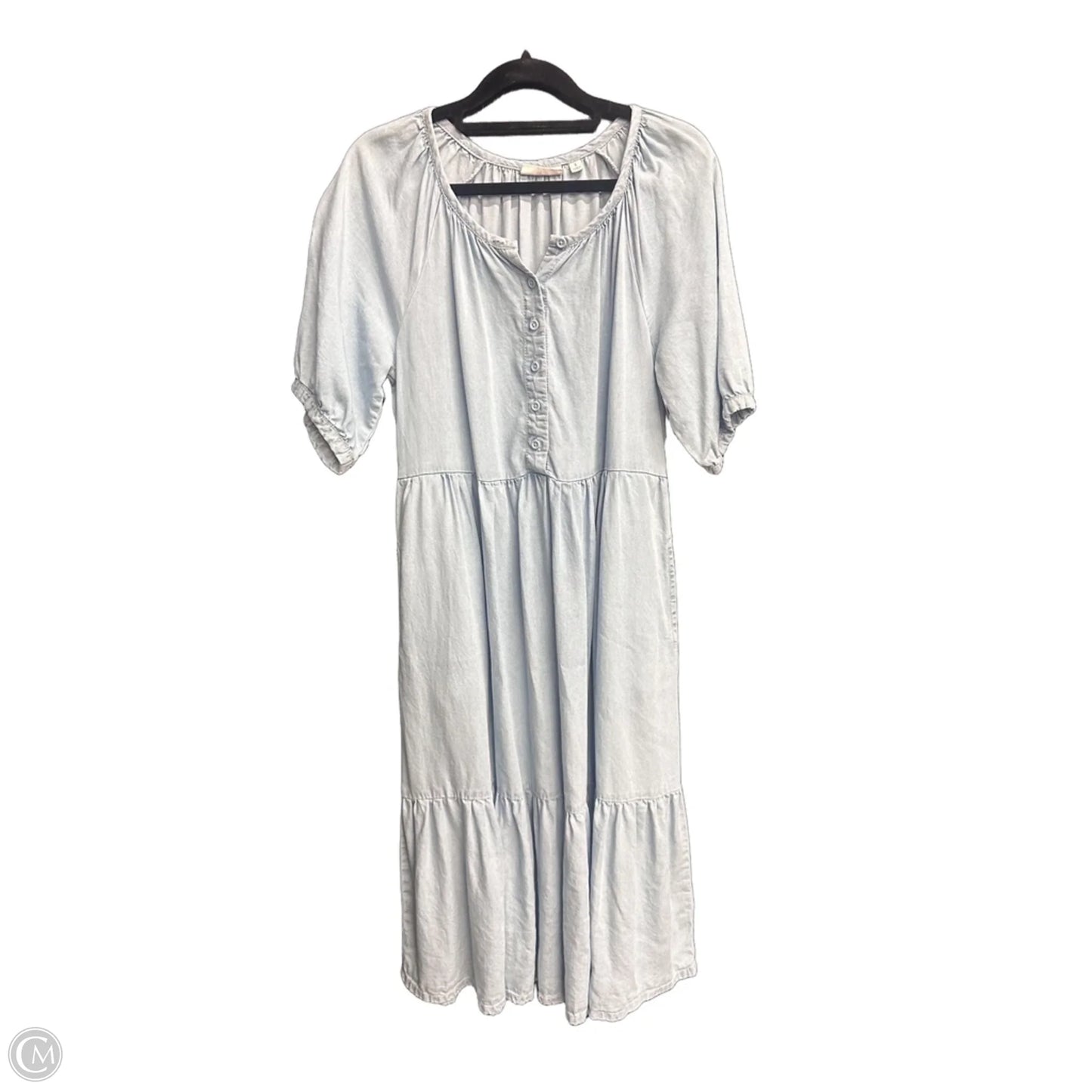 Dress Casual Maxi By West Bound In Blue Denim, Size: S
