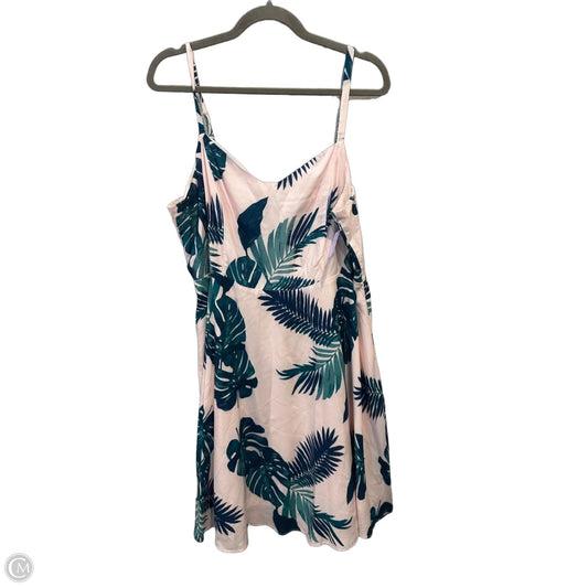 Dress Casual Short By Old Navy In Tropical Print, Size: Xl