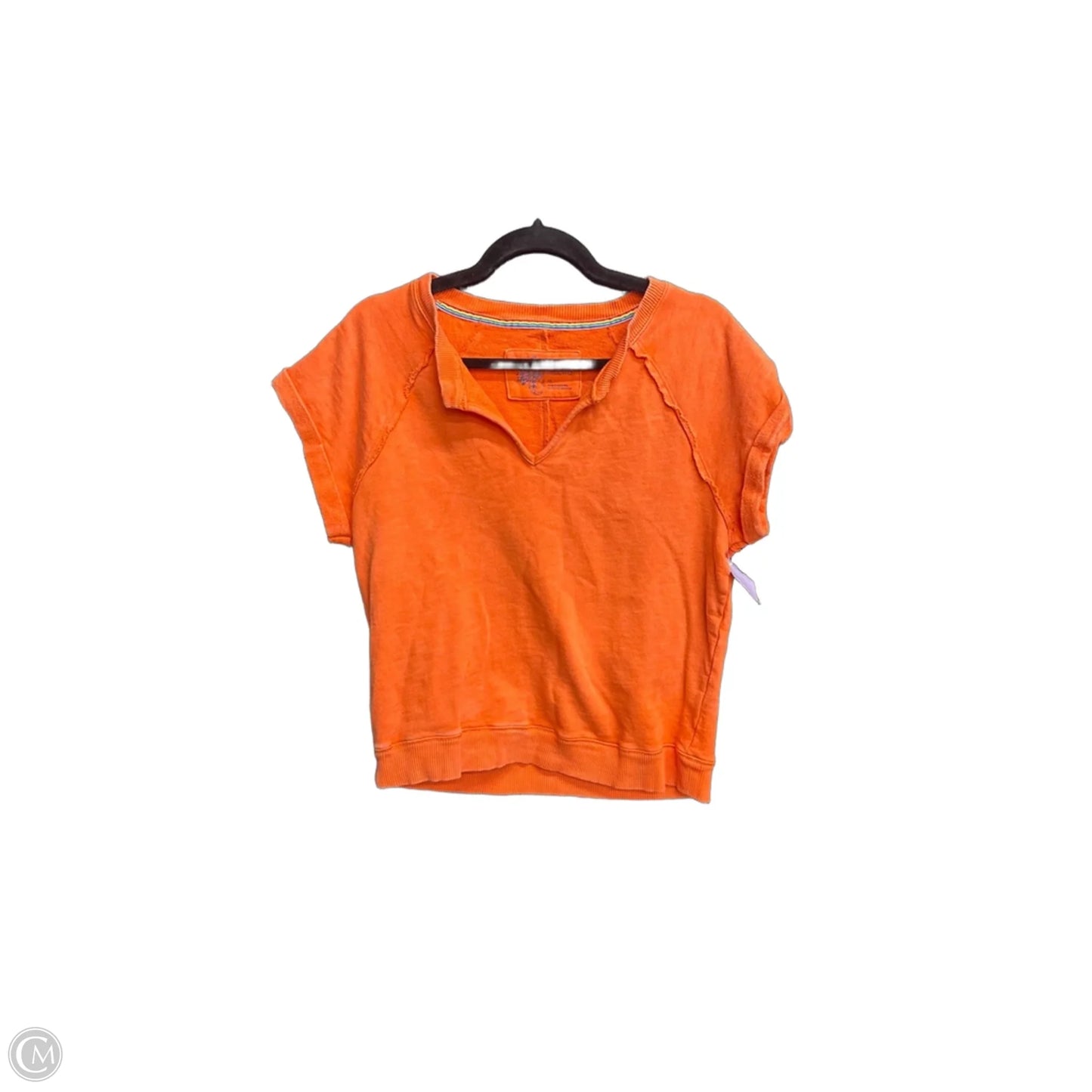 Top Short Sleeve By Pilcro In Orange, Size: Xs