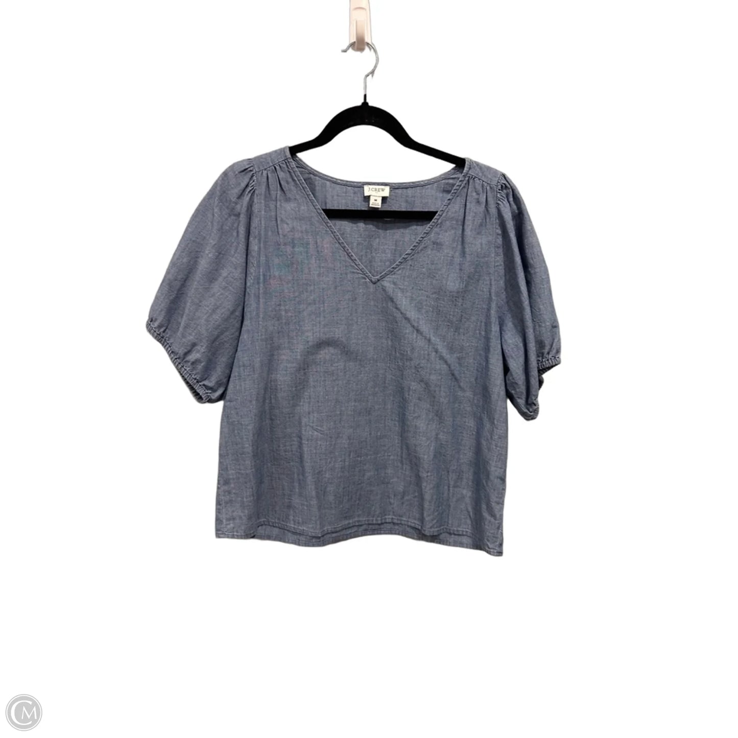 Top Short Sleeve By J. Crew In Blue, Size: M
