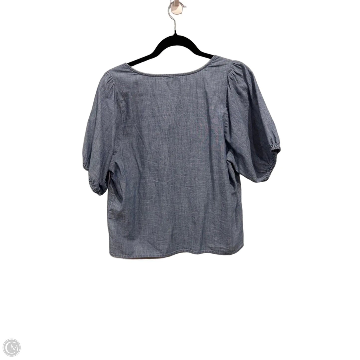 Top Short Sleeve By J. Crew In Blue, Size: M