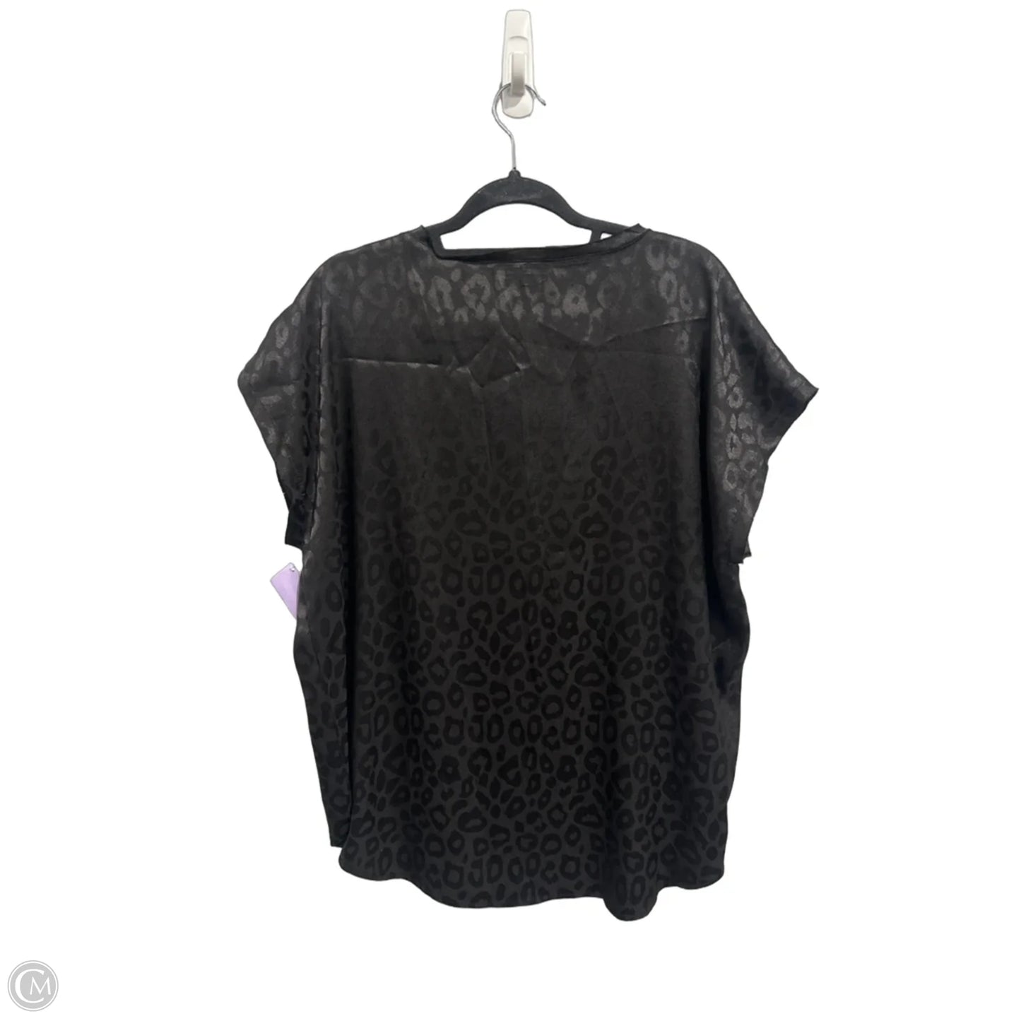 Top Short Sleeve By Jodifl In Animal Print, Size: L