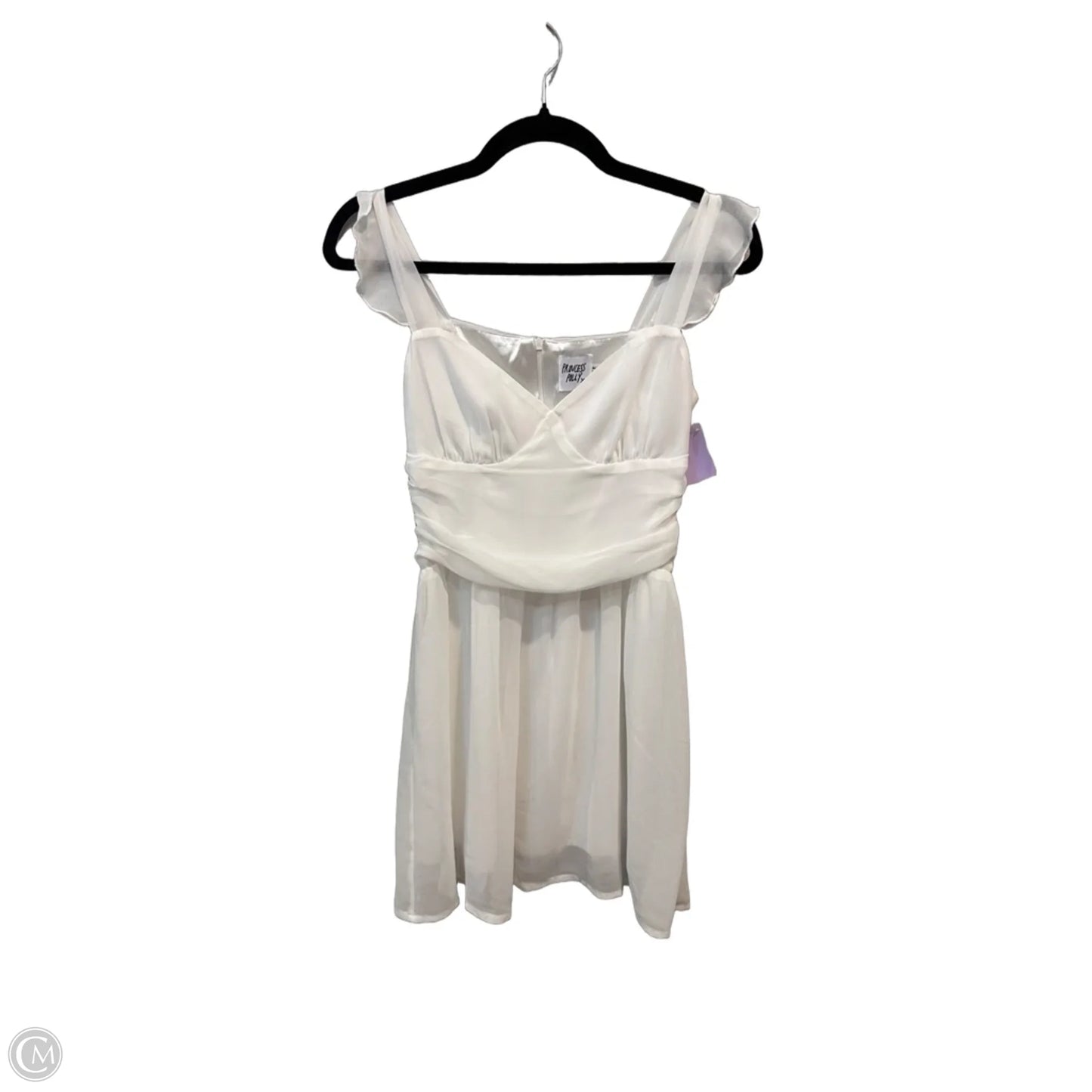 Dress Casual Short By Princess Polly In White, Size: S