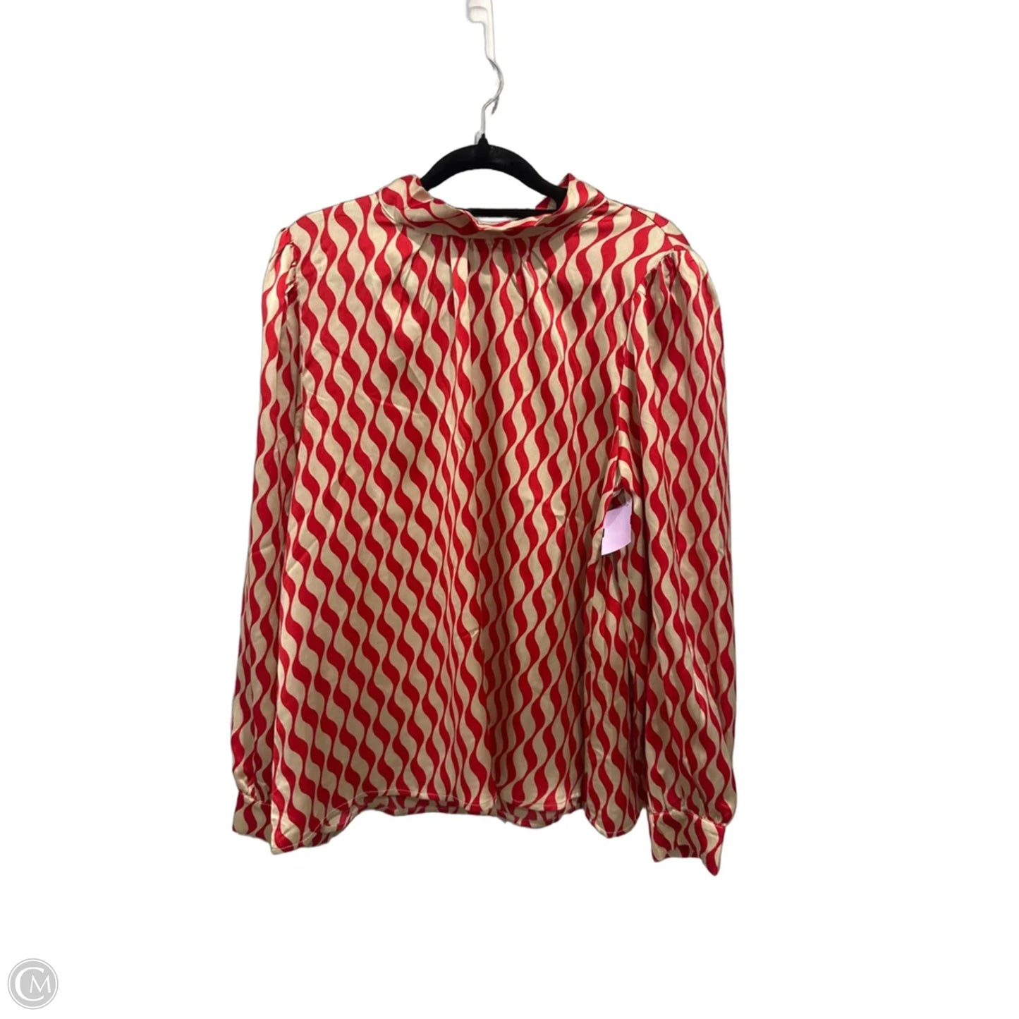 Top Long Sleeve By Jodifl In Geometric Pattern, Size: S