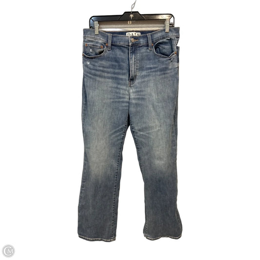 Jeans Straight By Daze In Blue Denim, Size: 10