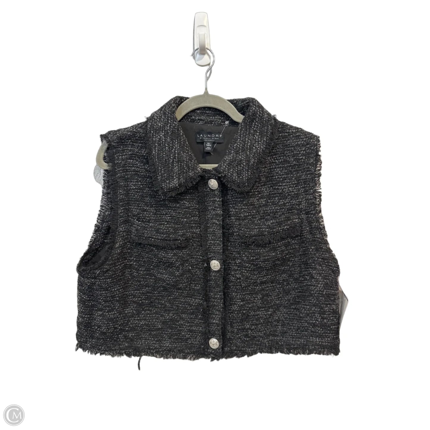 Top Sleeveless By Laundry In Black, Size: Xl