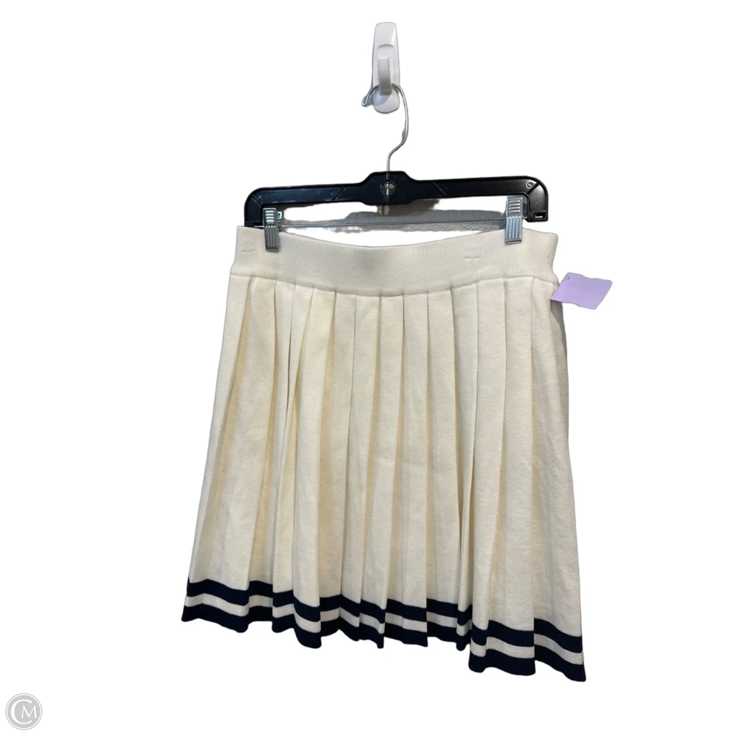 Skirt Mini & Short By Skies Are Blue In Cream, Size: 12