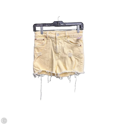 Shorts By Zara In Yellow, Size: 2