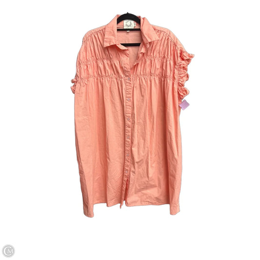Dress Casual Short By Lili Sidonio In Pink, Size: L