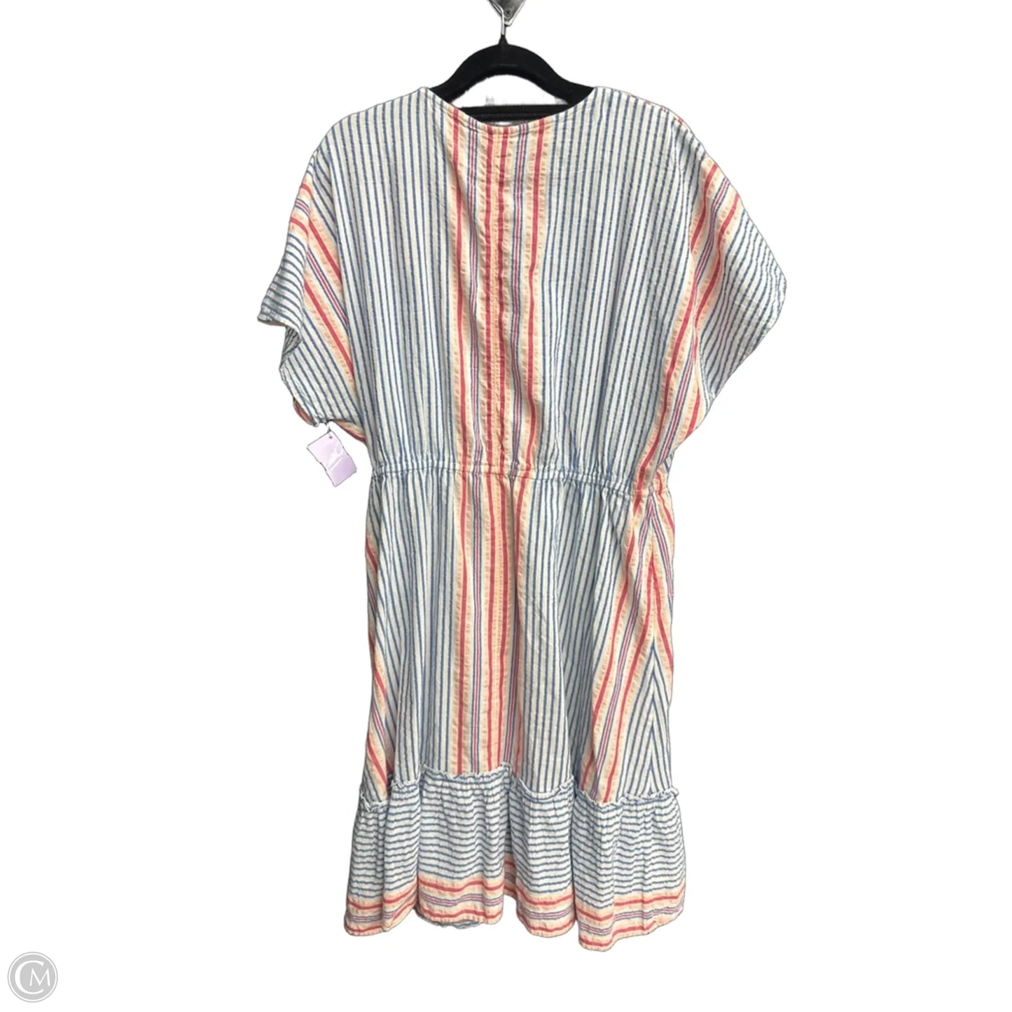 Dress Casual Short By Loft In Striped Pattern, Size: M