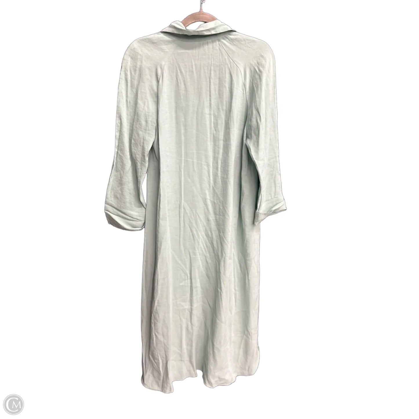Dress Casual Maxi By Zara In Green, Size: S