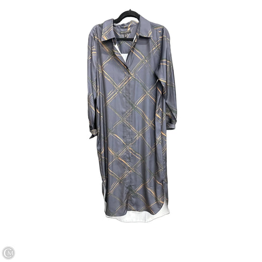 Dress Casual Maxi By Banana Republic In Black & Brown, Size: M