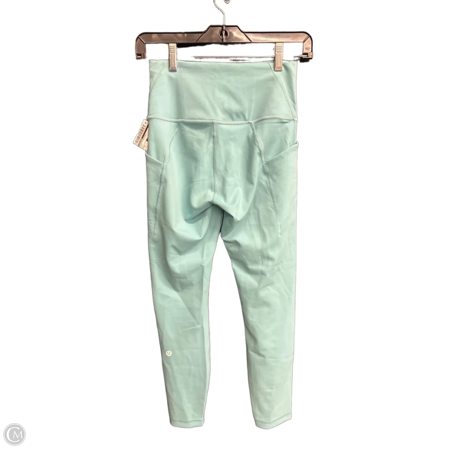 Athletic Leggings By Lululemon In Blue, Size: S