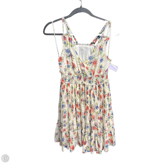 Dress Casual Short By Clothes Mentor In Floral Print, Size: S