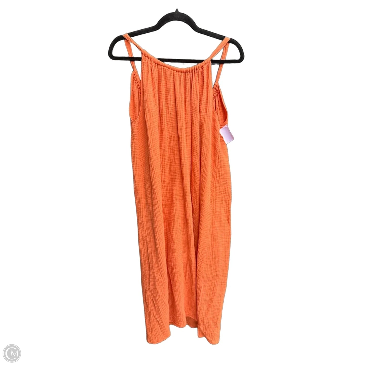Dress Casual Short By Kona Sol In Orange, Size: S