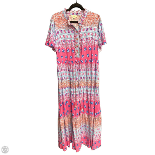 Dress Casual Maxi By Easel In Floral Print, Size: L