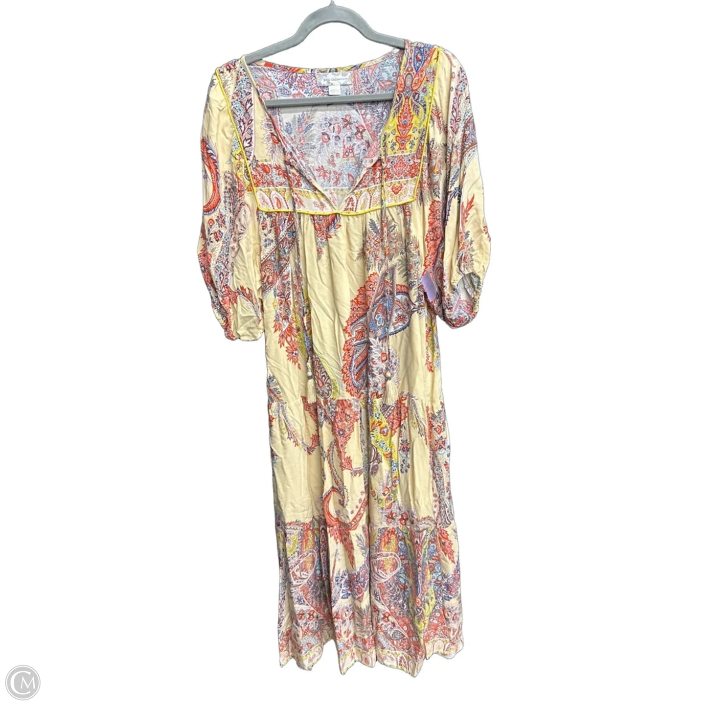 Dress Casual Maxi By Clothes Mentor In Floral Print, Size: L