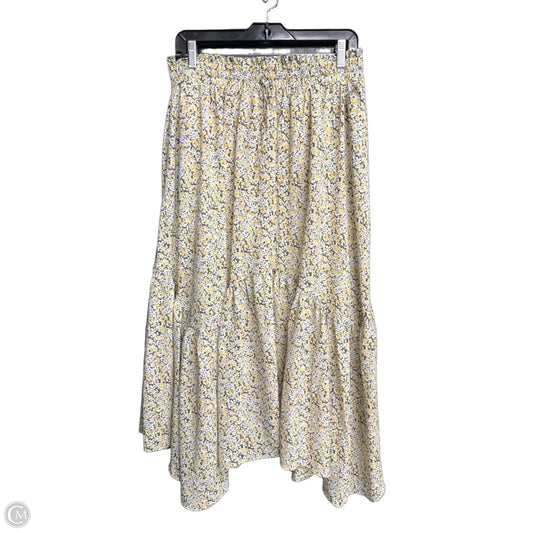 Skirt Maxi By Clothes Mentor In Floral Print, Size: 12