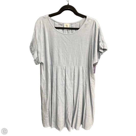 Dress Casual Short By Clothes Mentor In Blue, Size: M