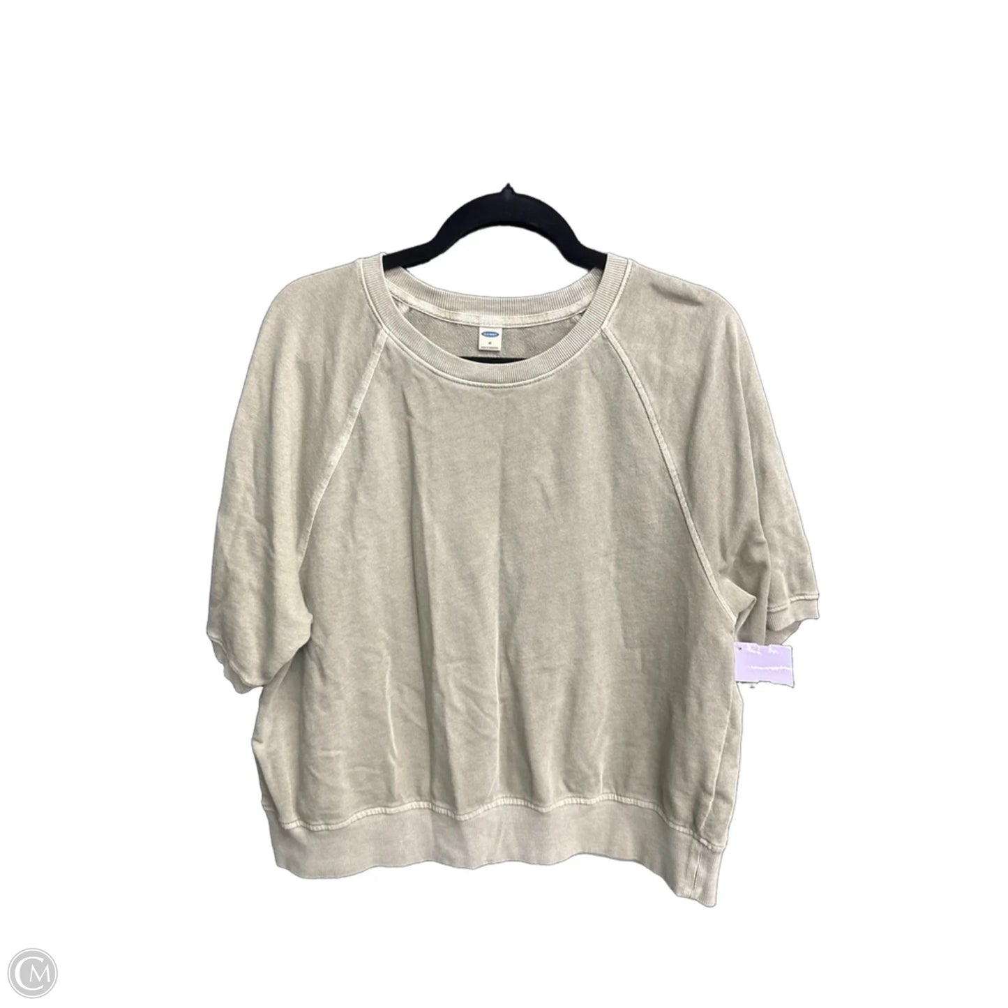 Top Short Sleeve By Old Navy In Green, Size: M