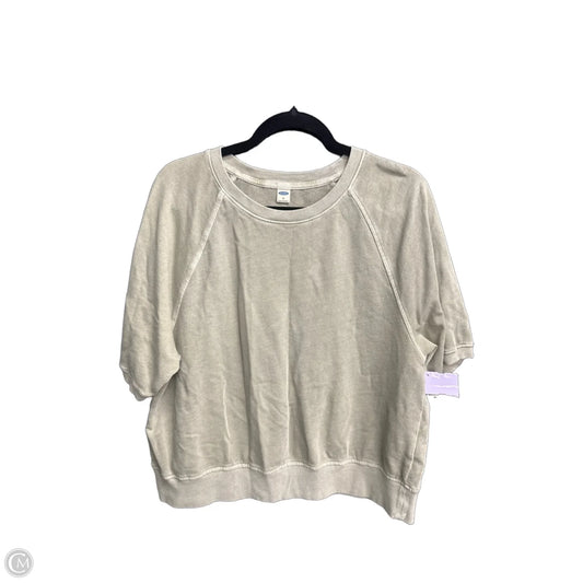 Top Short Sleeve By Old Navy In Green, Size: M
