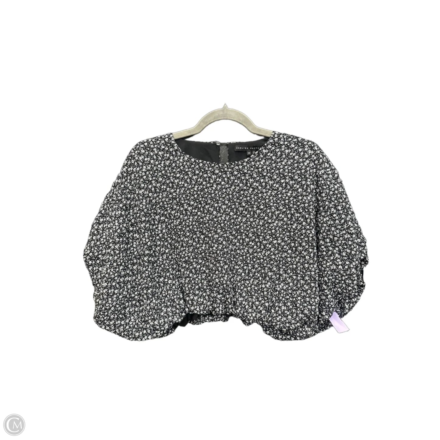 Top Short Sleeve By English Factory In Floral Print, Size: Xs