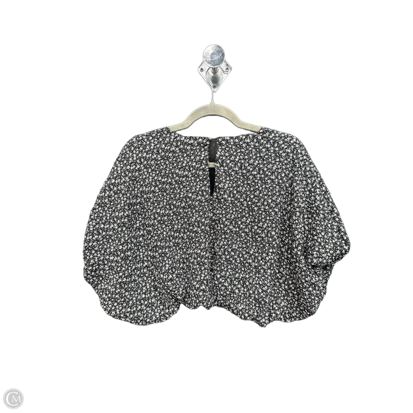 Top Short Sleeve By English Factory In Floral Print, Size: Xs
