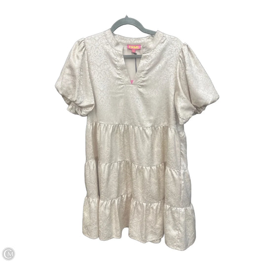 Dress Casual Short By Thml In Cream, Size: S