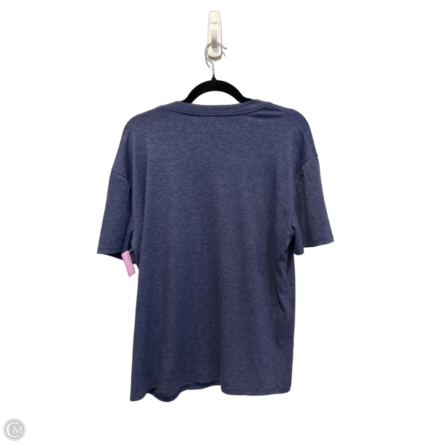 Top Short Sleeve By Clothes Mentor In Navy, Size: Xl