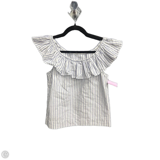 Top Sleeveless Designer By Rebecca Minkoff In Striped Pattern, Size: S