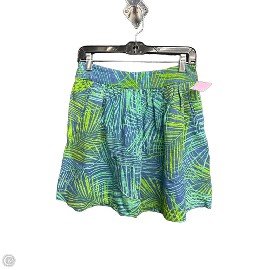 Skirt Mini & Short By Banana Republic In Tropical Print, Size: 4