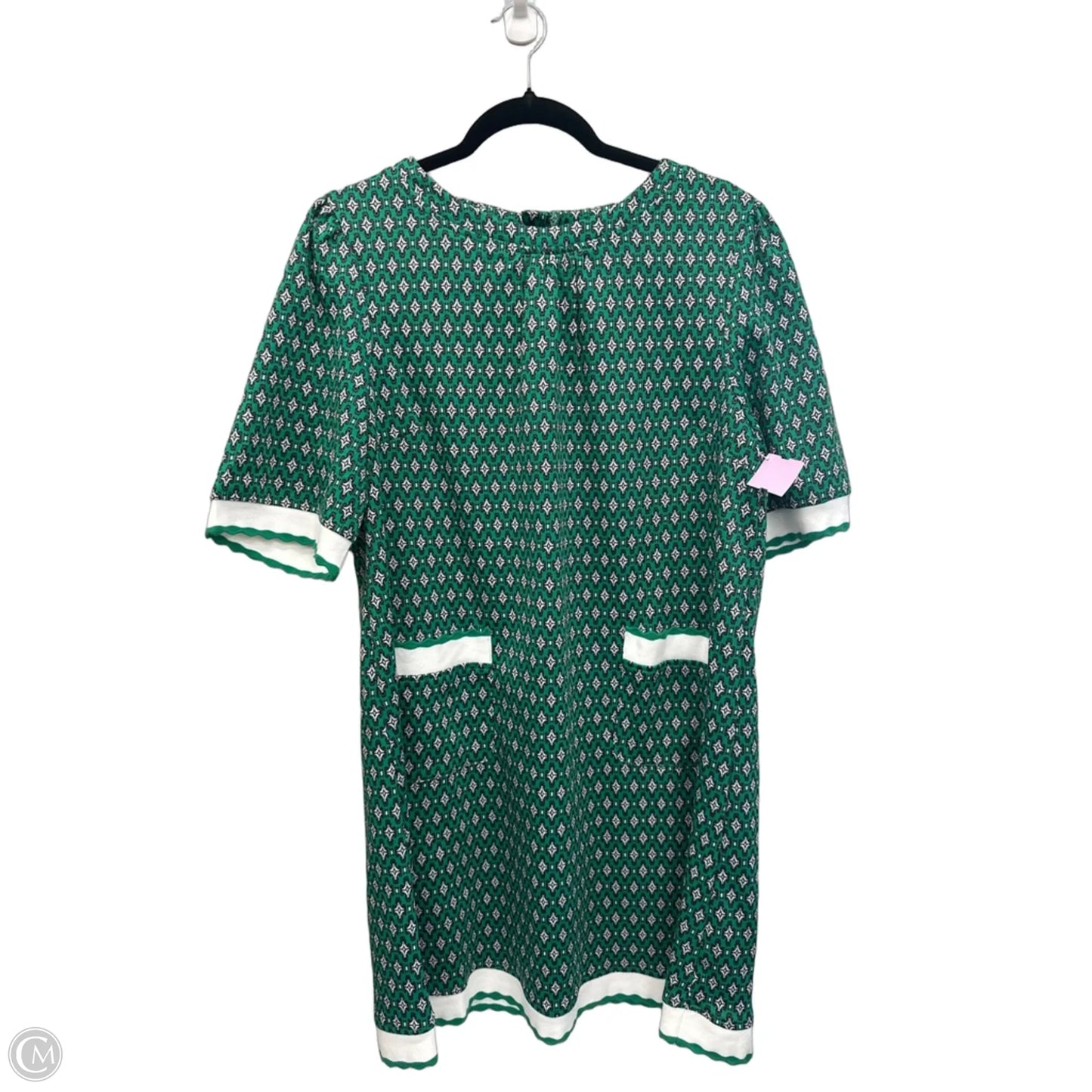 Dress Casual Short By Voy In Geometric Pattern, Size: L