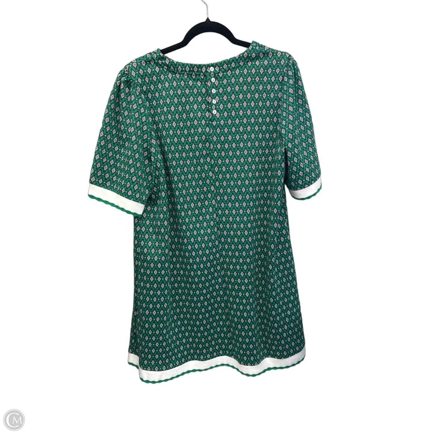 Dress Casual Short By Voy In Geometric Pattern, Size: L