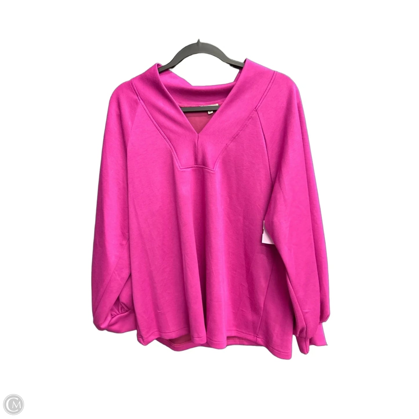 Top Long Sleeve By Jodifl In Purple, Size: L