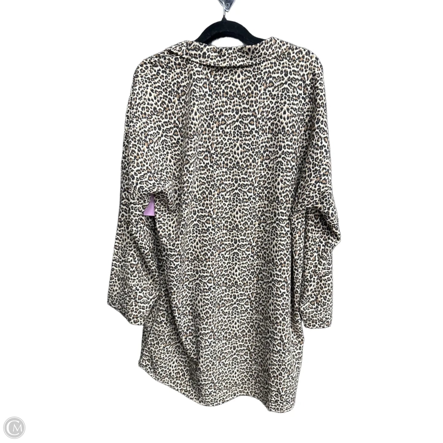 Dress Casual Short By Umgee In Leopard Print, Size: L