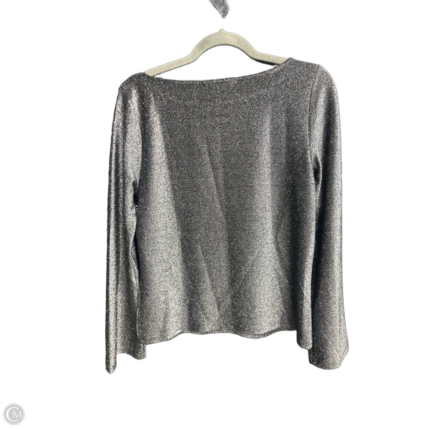 Top Long Sleeve By Lucky Brand In Silver, Size: M