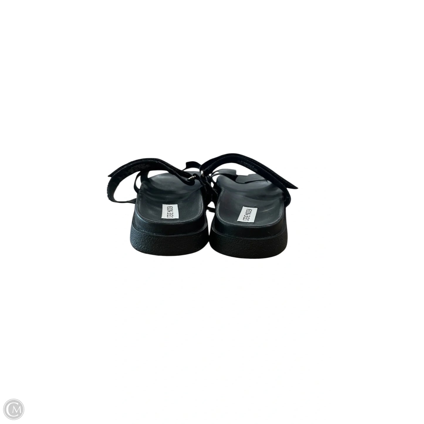 Sandals Flats By Steve Madden In Black, Size: 9
