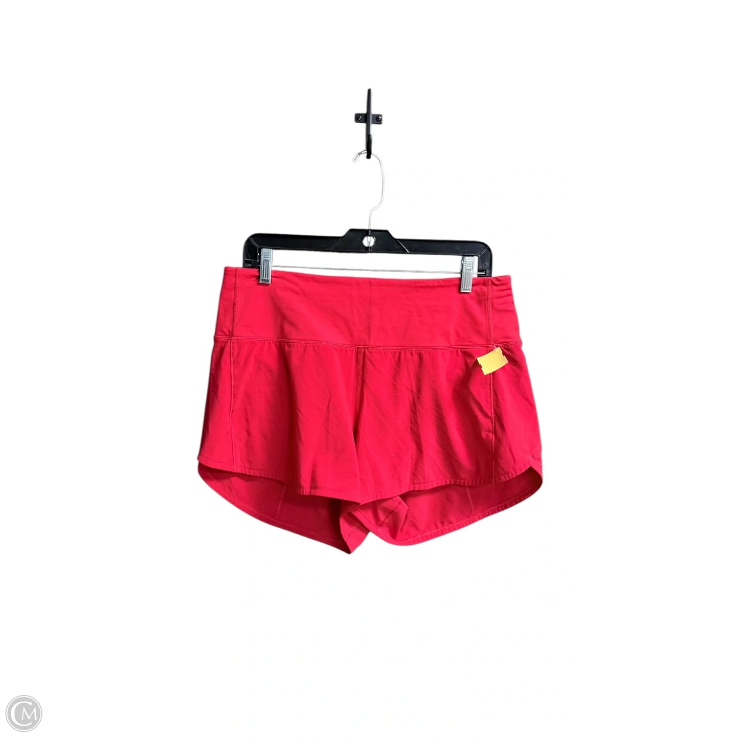 Athletic Shorts By Lululemon In Red, Size: M