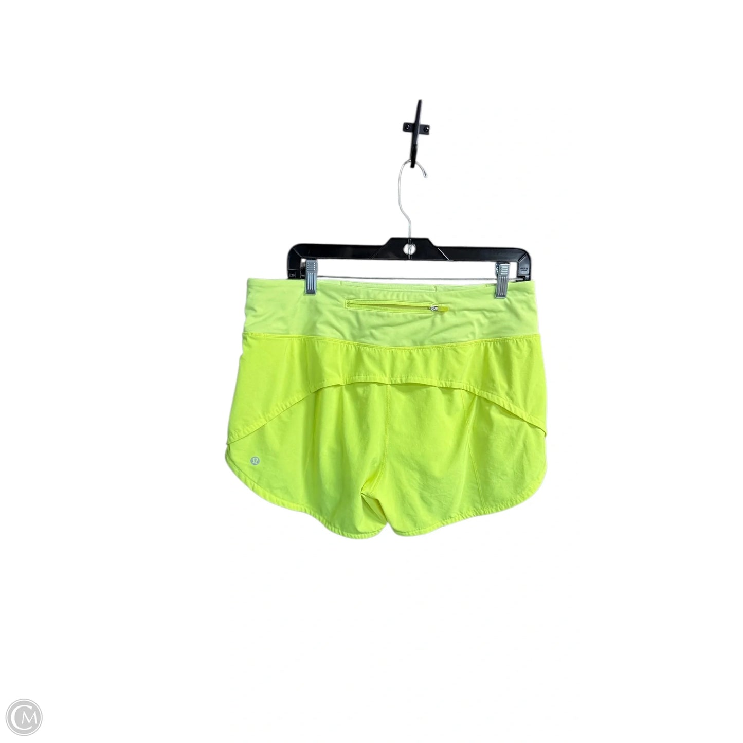 Athletic Shorts By Lululemon In Green, Size: M