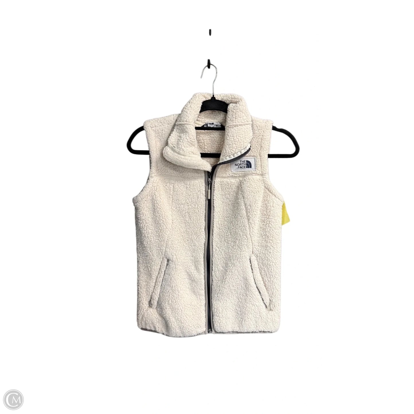 Vest Fleece By The North Face In Ivory, Size: Xs
