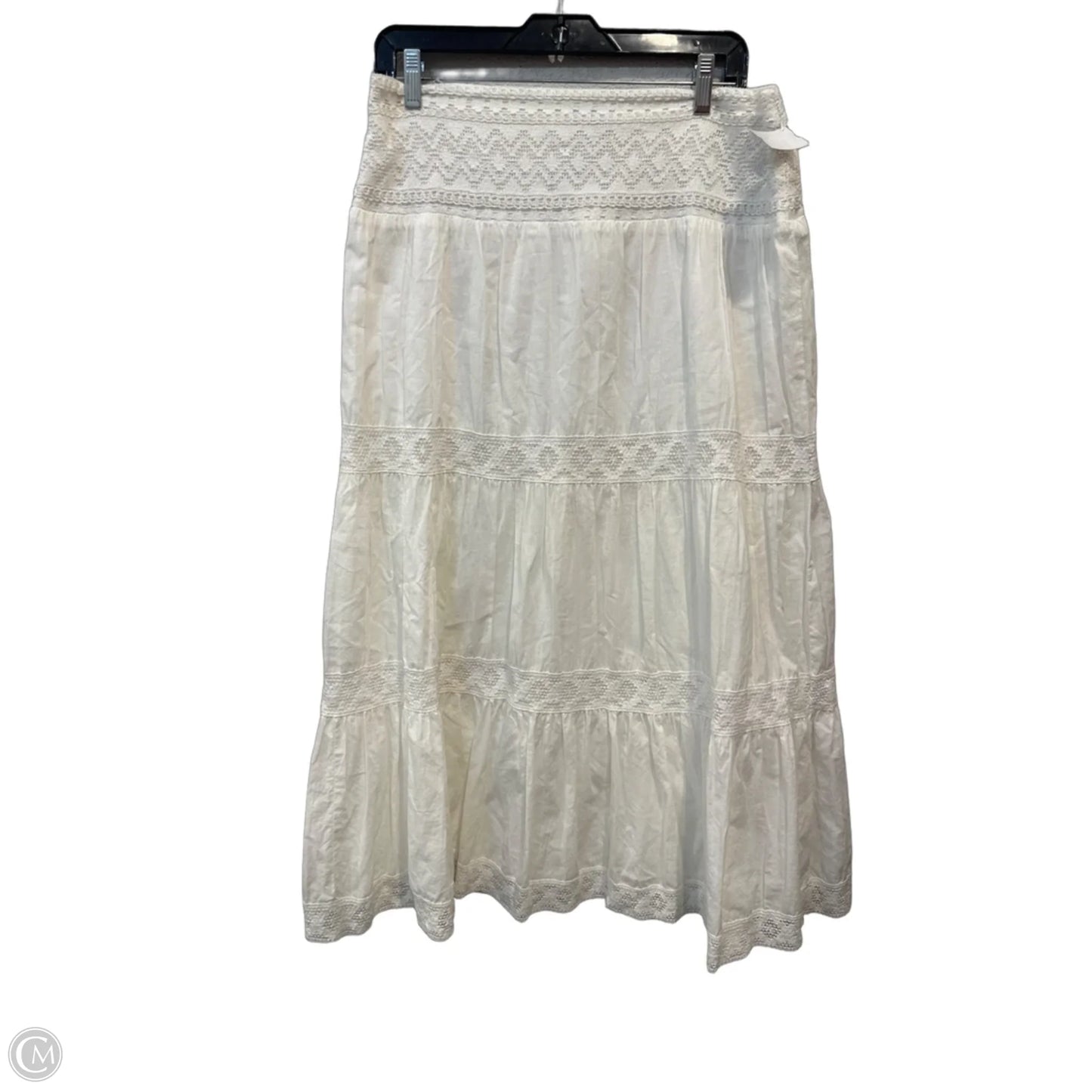 Skirt Maxi By St Johns Bay In White, Size: 12