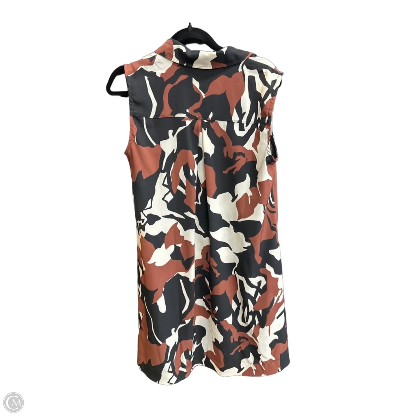 Dress Casual Short By Chicos In Geometric Pattern, Size: S