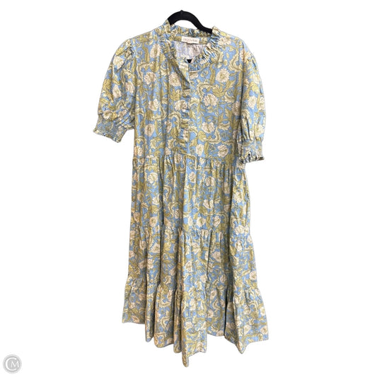 Dress Casual Maxi By Clothes Mentor In Floral Print, Size: Xl
