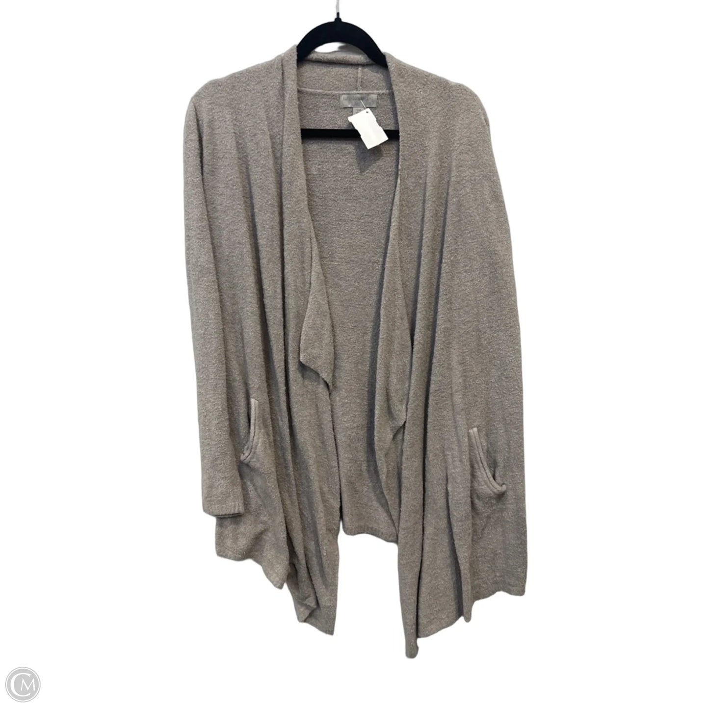 Sweater Cardigan By Barefoot Dreams In Grey, Size: S