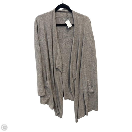 Sweater Cardigan By Barefoot Dreams In Grey, Size: S