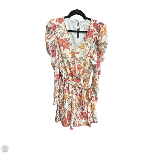 Dress Casual Short By Flying Tomato In Floral Print, Size: S